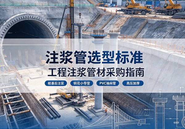 清城注浆管选型标准
